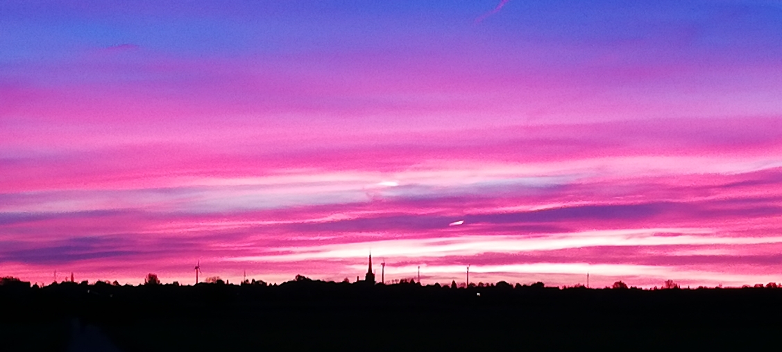 Borsum morgens im November 2019.